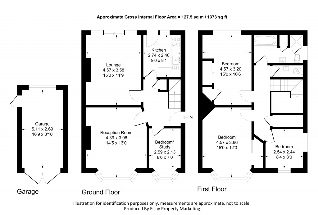 Floorplans For Greenlaw Gardens, New Malden, Surrey