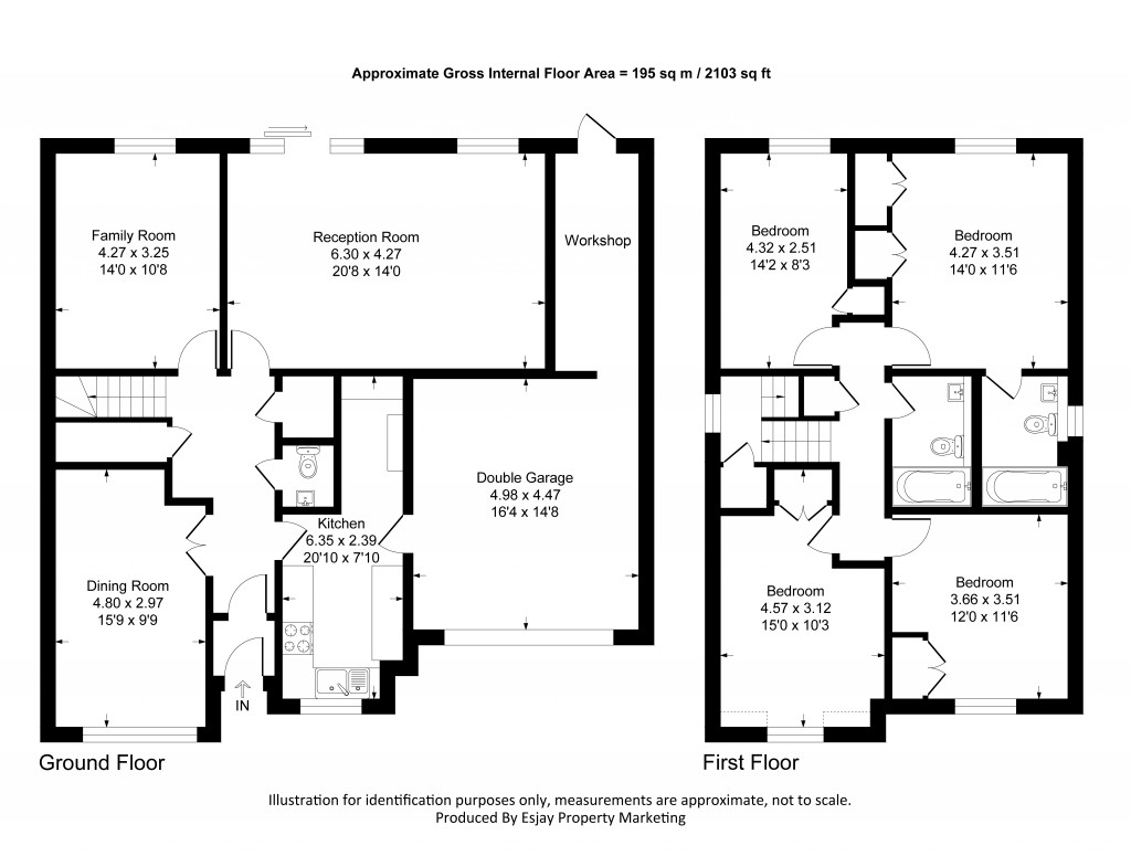 Floorplans For Langley Grove, New Malden, KT3