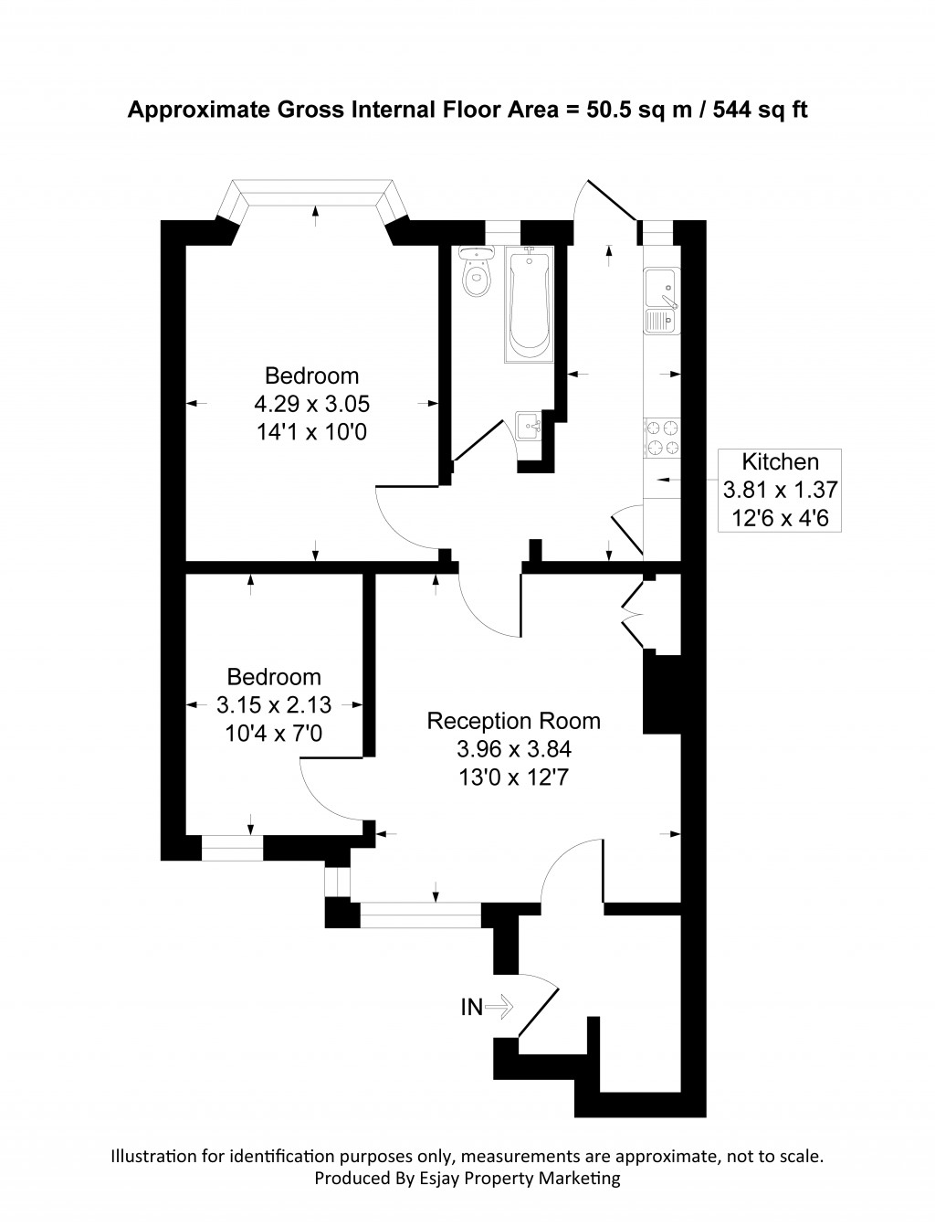 Floorplans For Barnard Gardens, New Malden, Surrey
