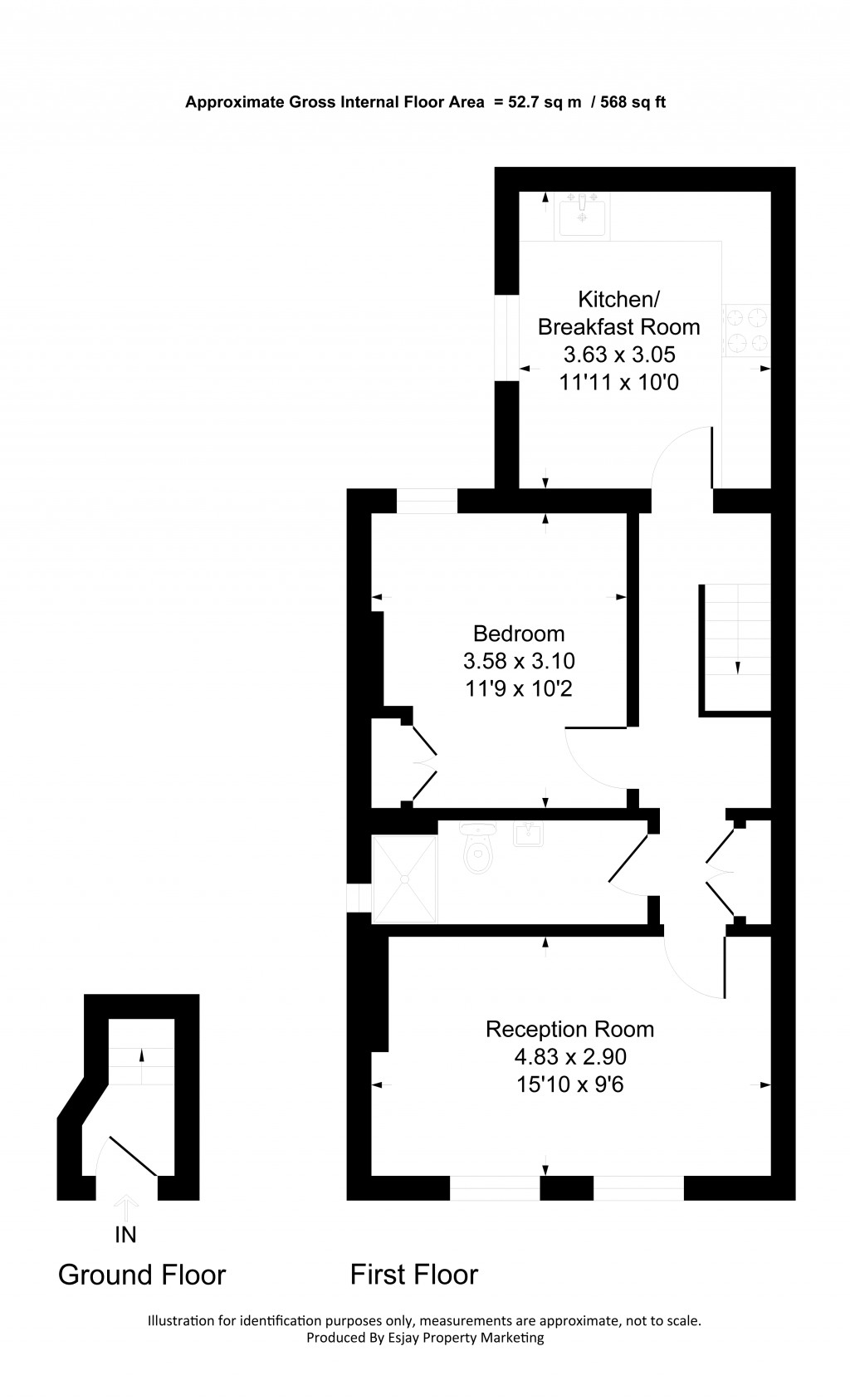 Floorplans For Penrith Road, New Malden, Surrey