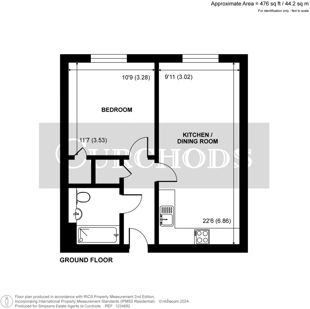 Floorplans For Guildford Road, Woking, Surrey