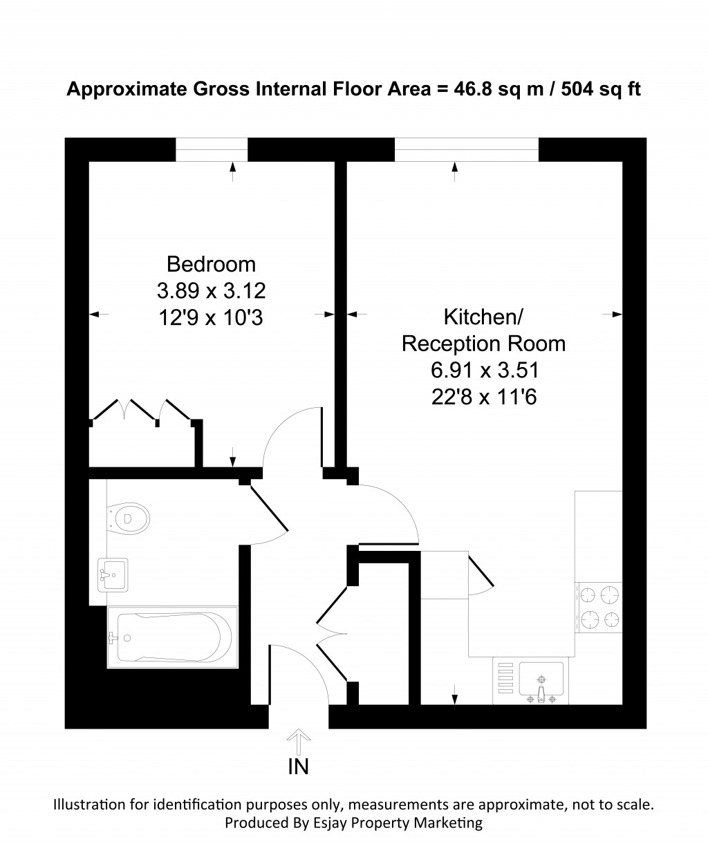 Floorplans For Kingston Road, New Malden, Surrey