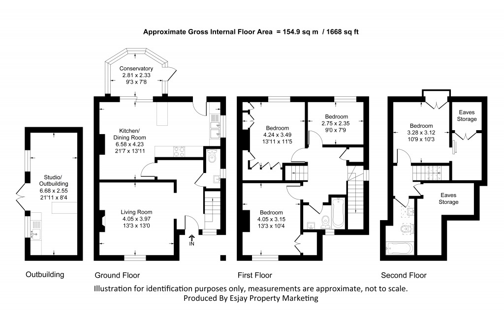 Floorplans For Clarence Avenue, New Malden, Surrey