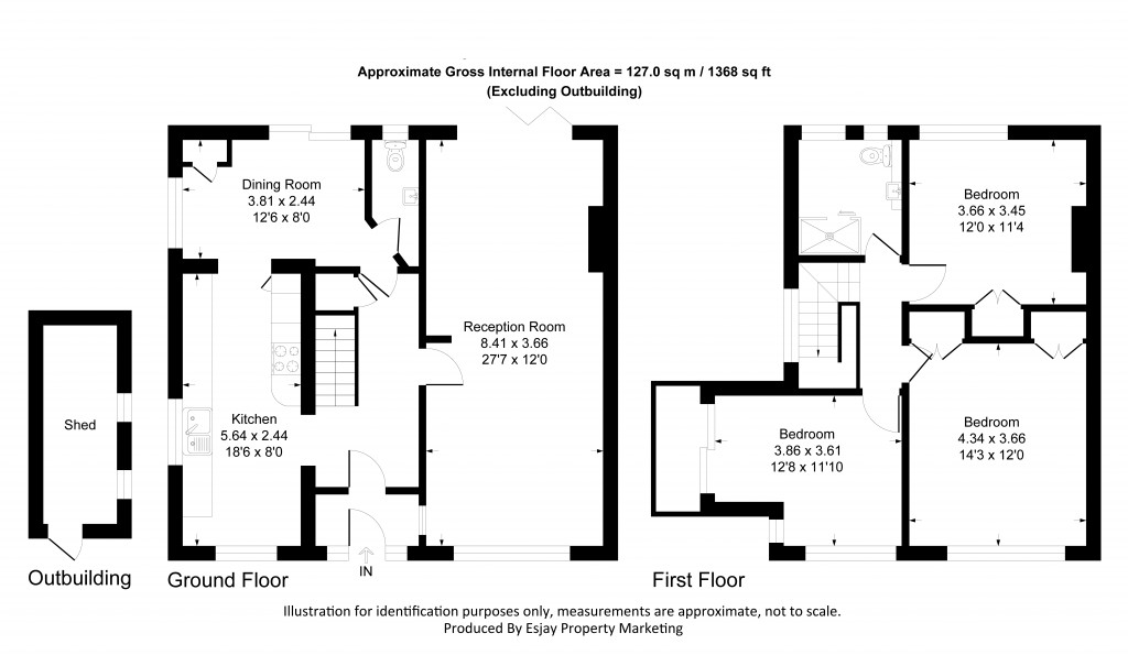 Floorplans For Rydal Gardens, London