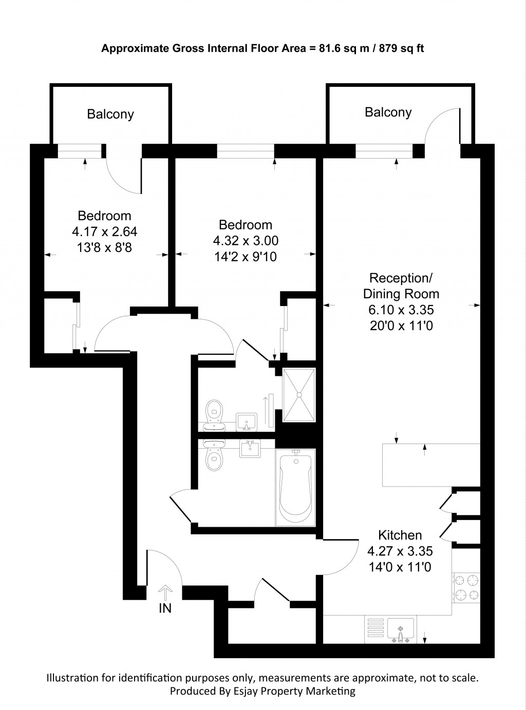 Floorplans For Coombe Road, New Malden, KT3