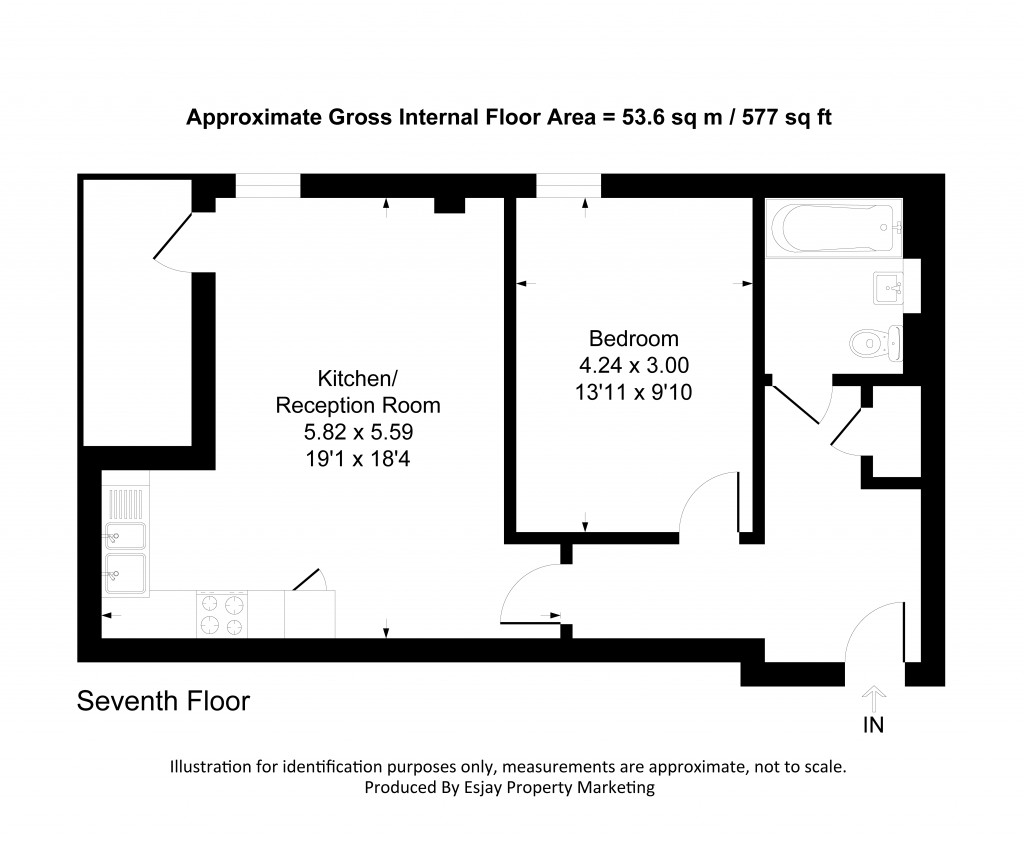Floorplans For Blagdon Road, 1 Blagdon Road, New Malden, Surrey