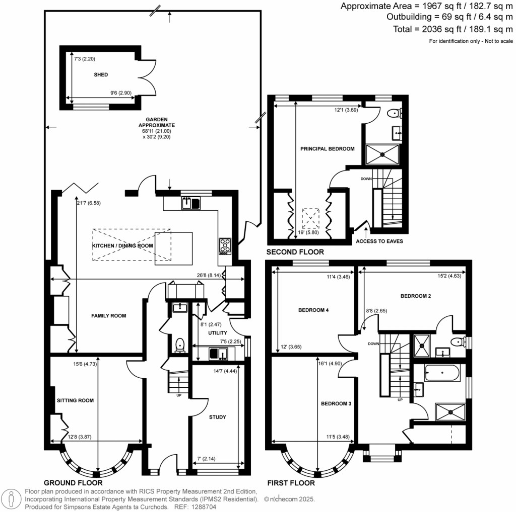 Floorplans For Kenley Road, Kingston Upon Thames, Surrey
