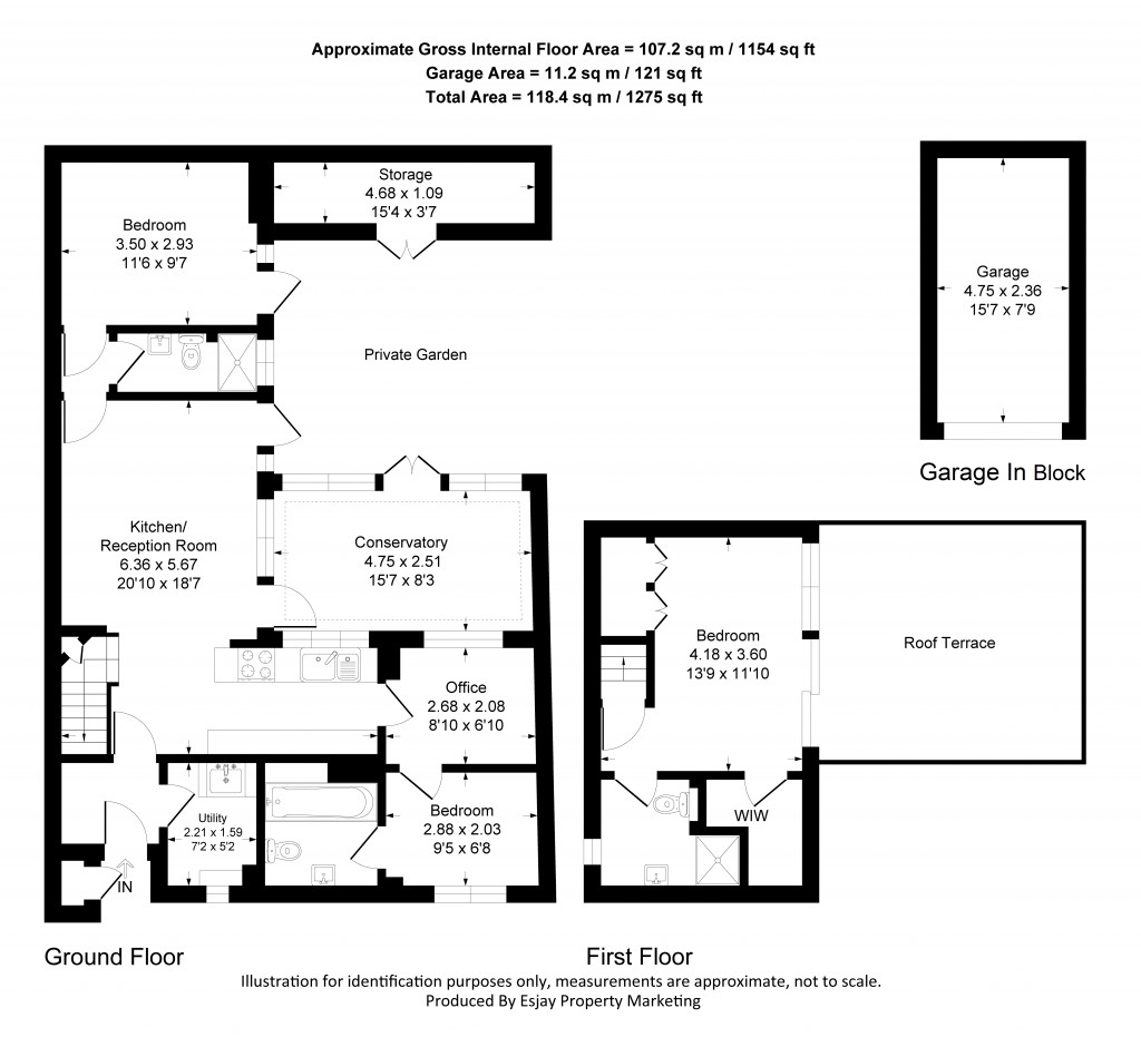 Floorplans For Acacia Grove, New Malden, Surrey