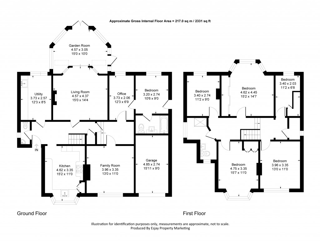 Floorplans For Nelson Road, New Malden, Surrey