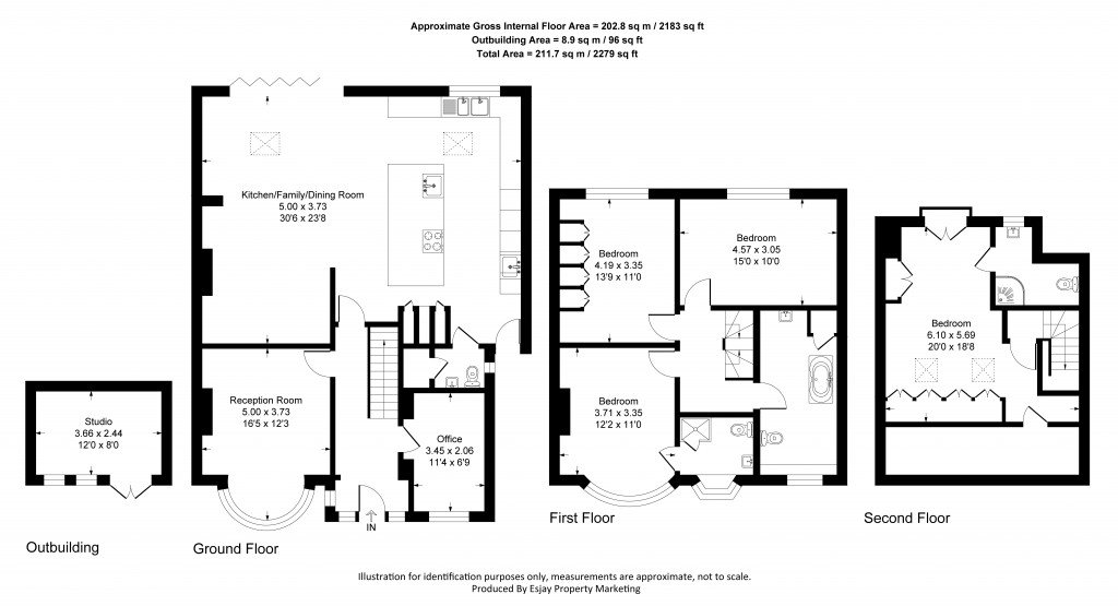 Floorplans For Forest Side, Old Malden, Surrey