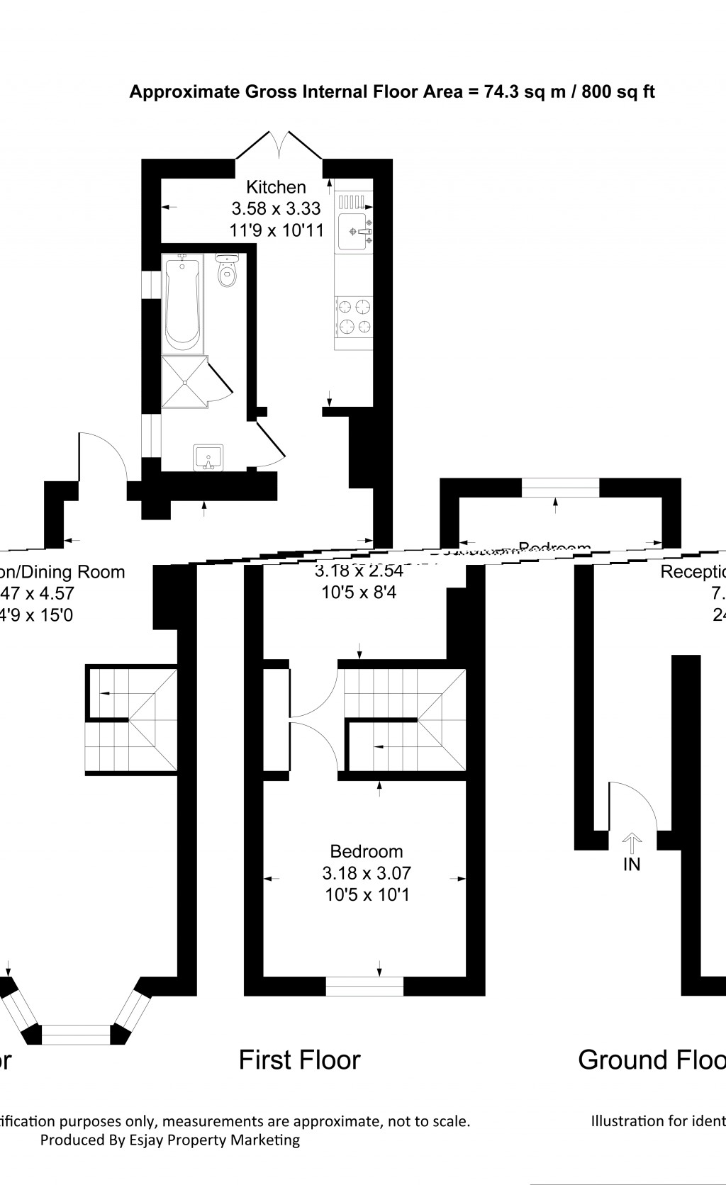 Floorplans For Poplar Grove, New Malden, Surrey