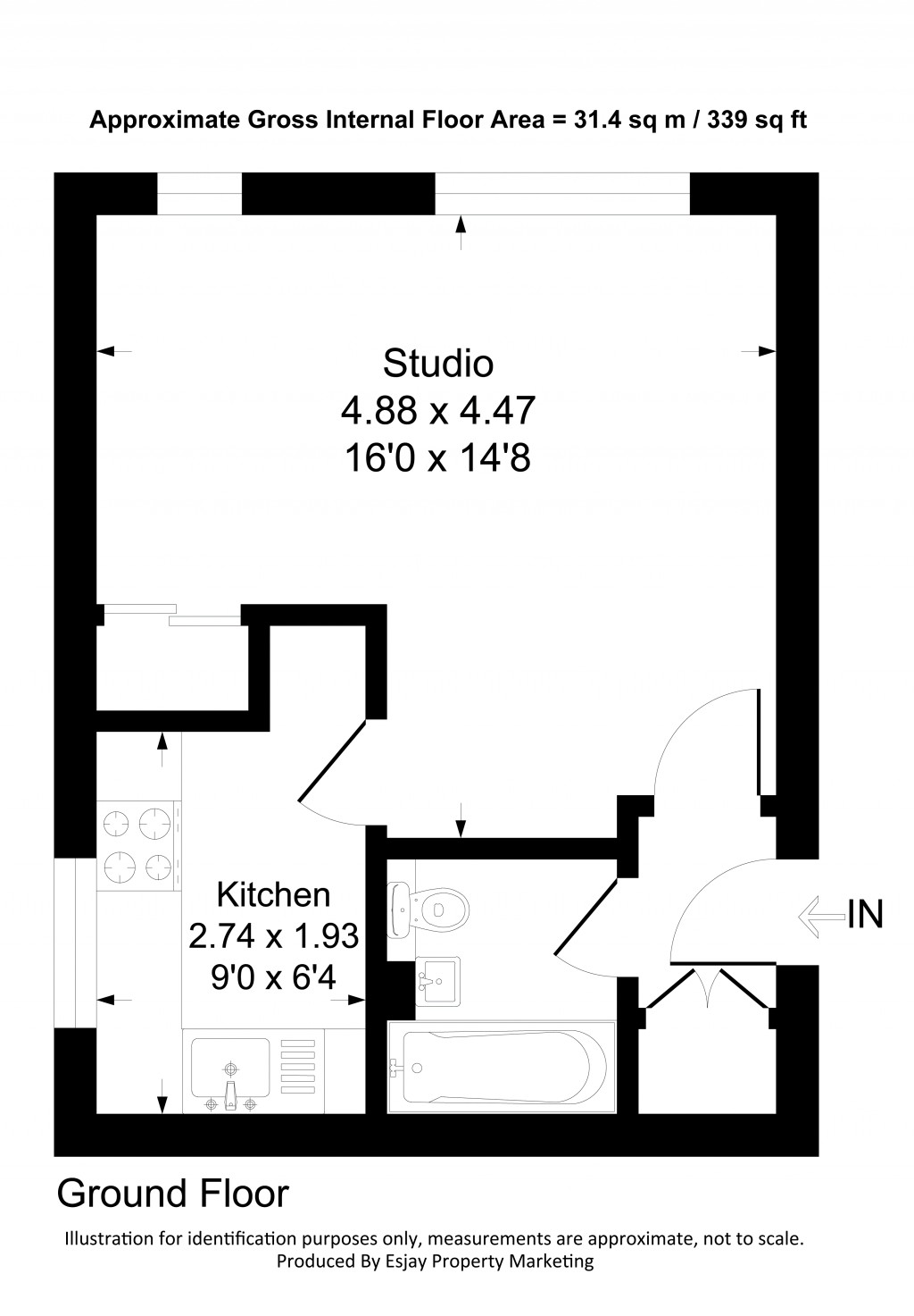 Floorplans For Cheltenham Close, New Malden, Surrey
