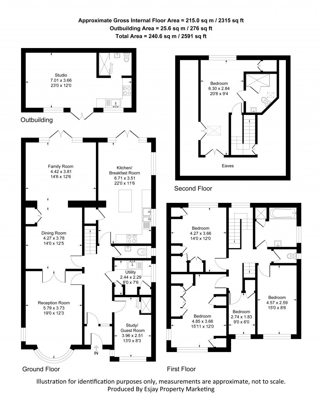 Floorplans For Linkside, New Malden, Surrey