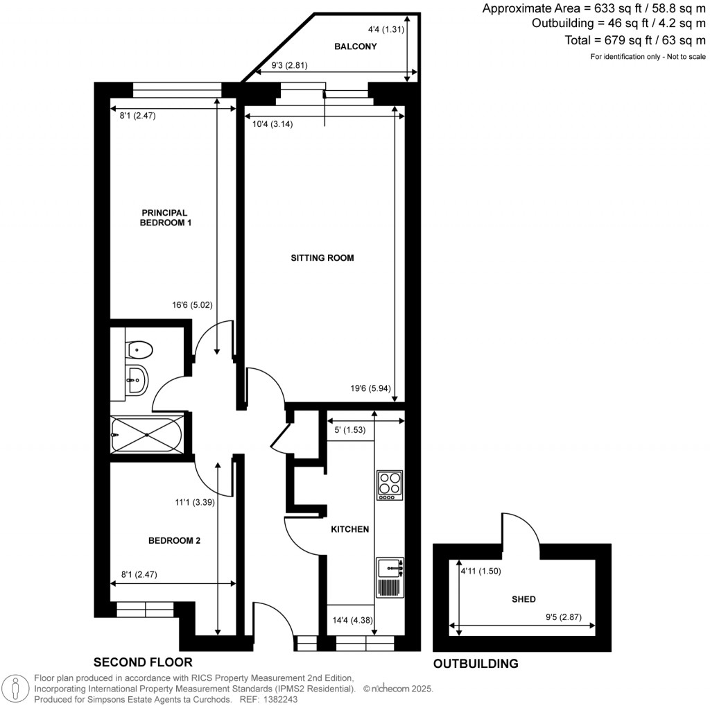 Floorplans For Ewell Road, Surbiton, Surrey