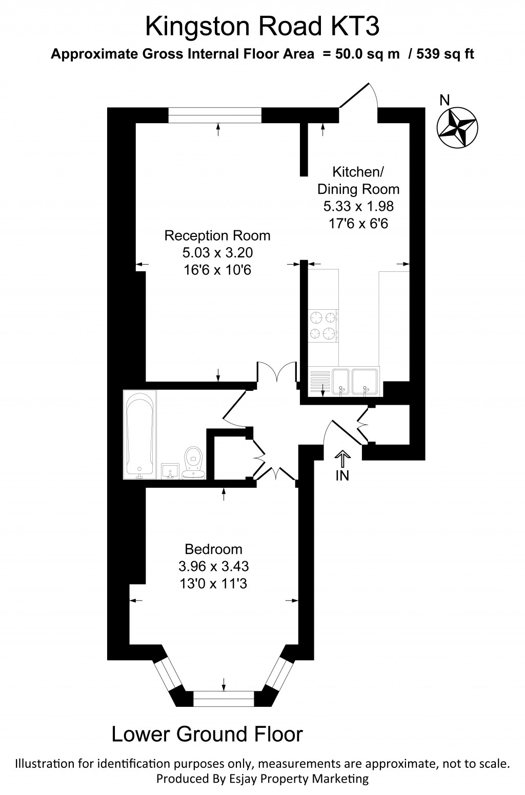 Floorplans For Kingston Road, New Malden, Surrey