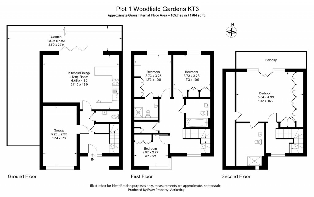 Floorplans For Woodfield Gardens, New Malden