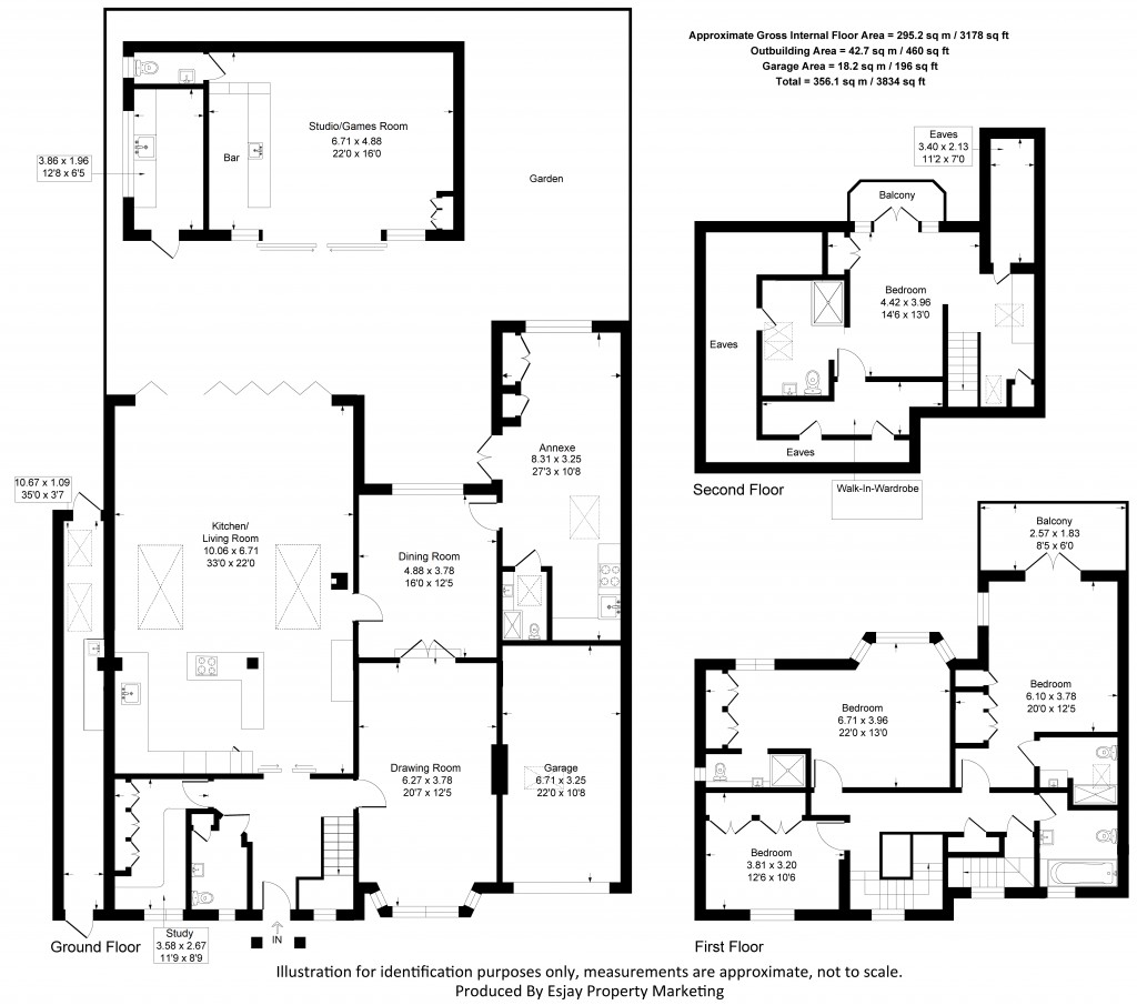 Floorplans For Nelson Road, New Malden
