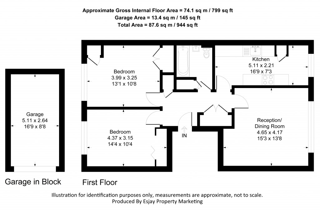 Floorplans For Westbury Road, New Malden, Surrey