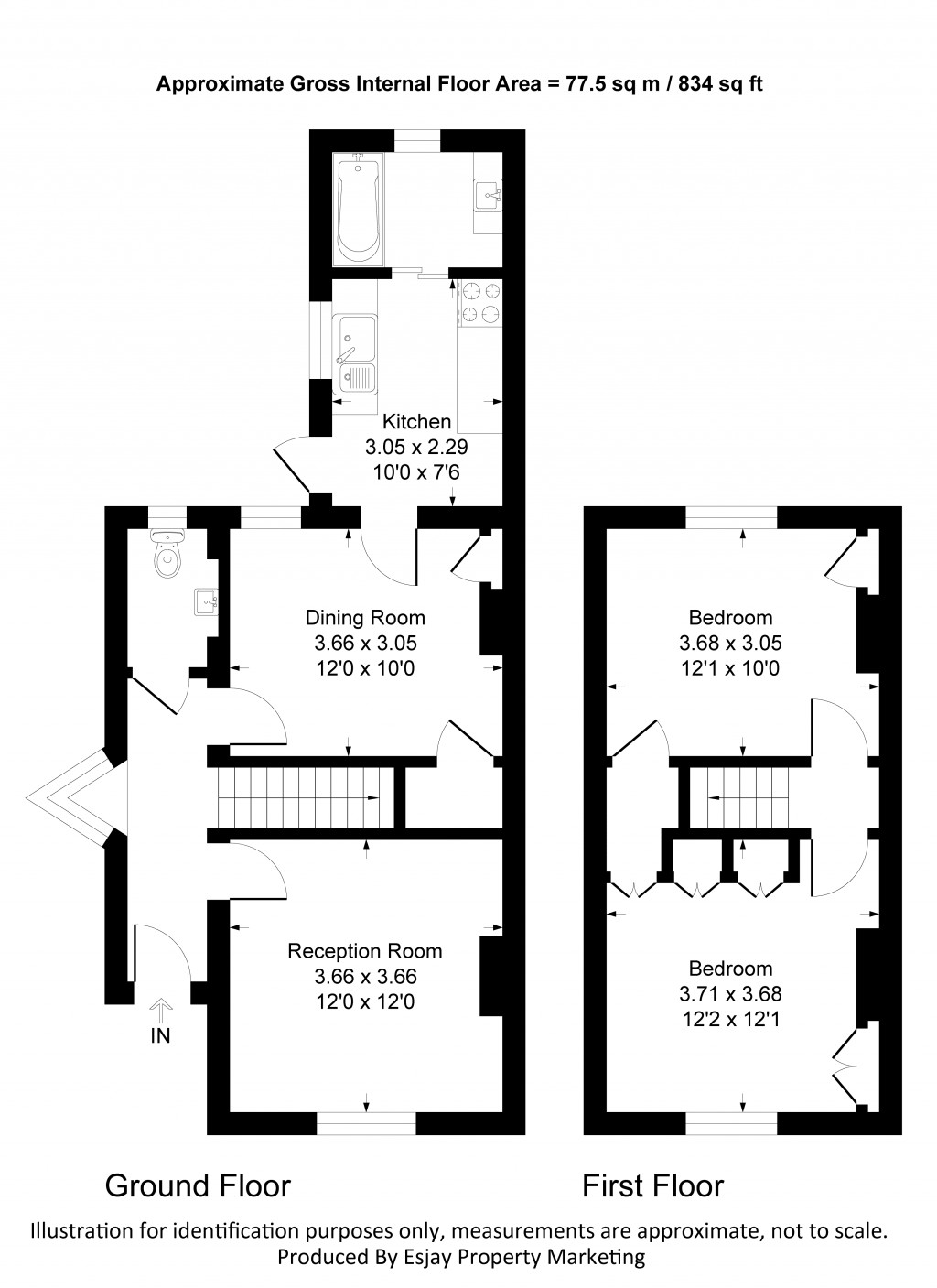 Floorplans For Chestnut Grove, New Malden, Surrey