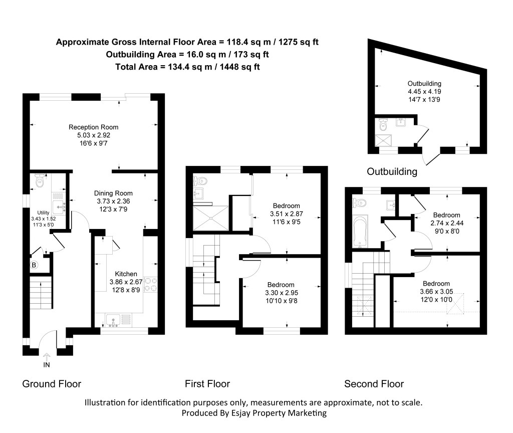 Floorplans For Warwick Road, New Malden, Surrey