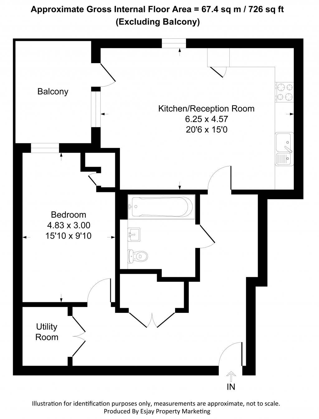 Floorplans For St. Johns Road, New Malden, Surrey