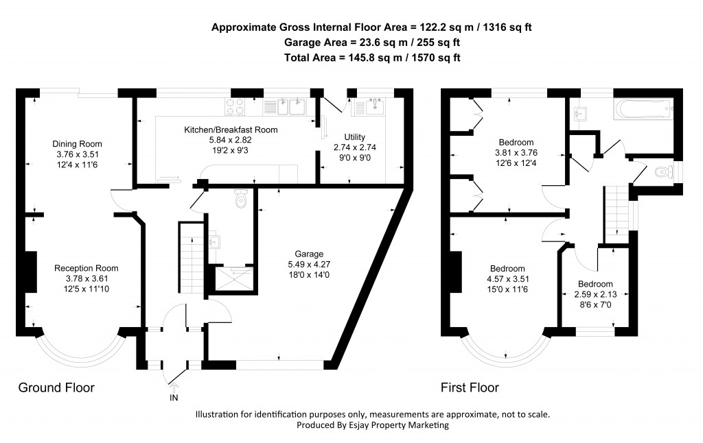 Floorplans For Eton Avenue, New Malden, Surrey
