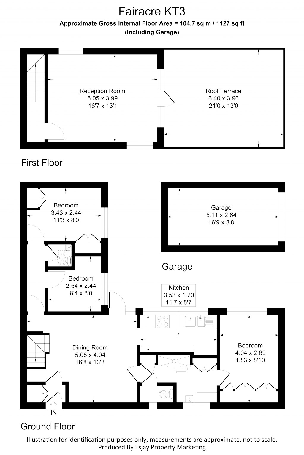 Floorplans For Acacia Grove, New Malden, Surrey