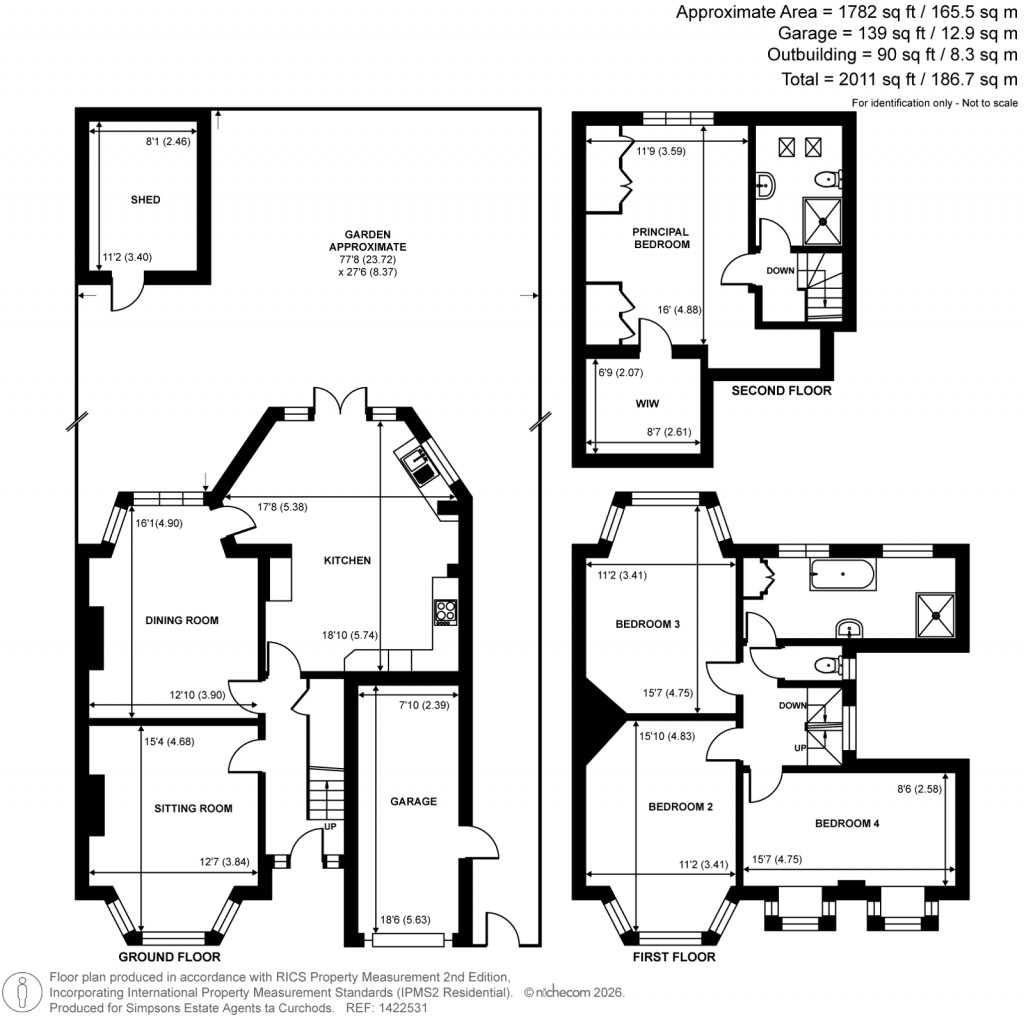 Floorplans For Arundel Road, Kingston Upon Thames, Surrey