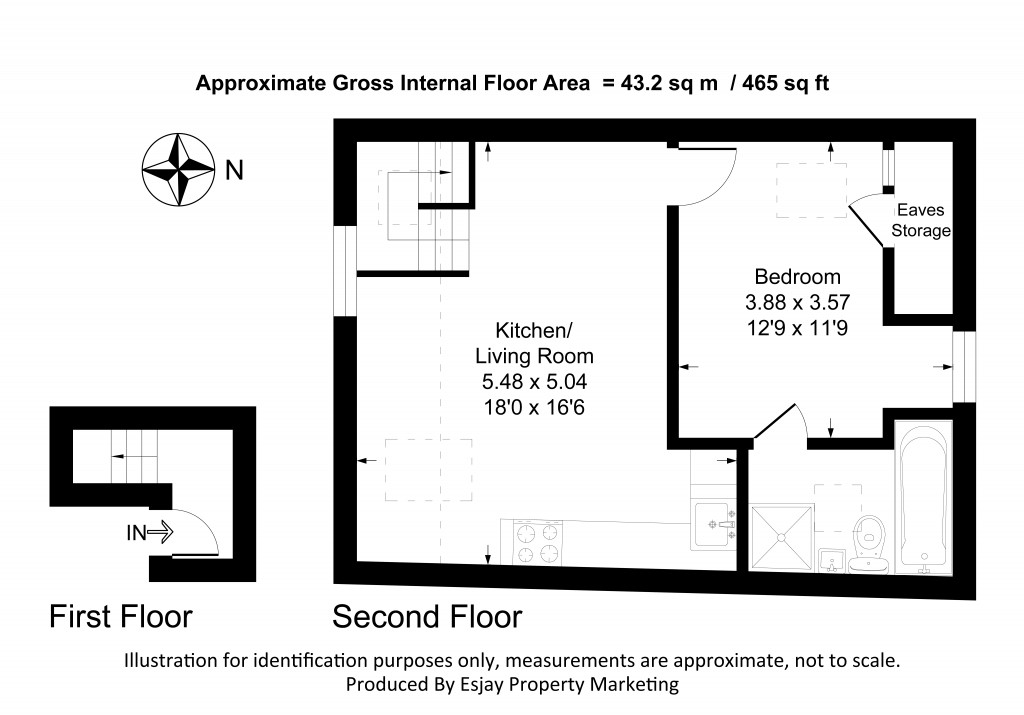 Floorplans For Cambridge Road, New Malden, Surrey