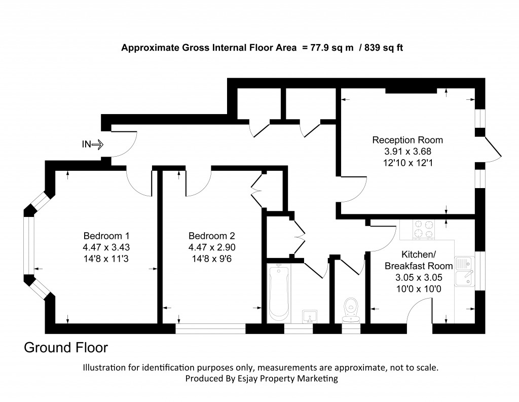Floorplans For Thetford Road, New Malden