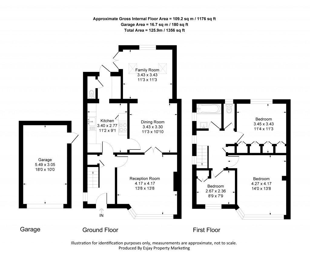 Floorplans For Bodley Close, New Malden