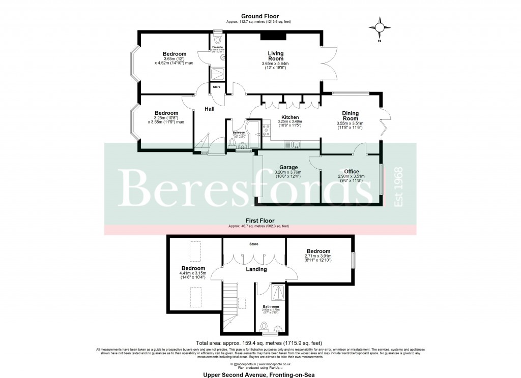 Floorplans For Frinton-On-Sea, Essex