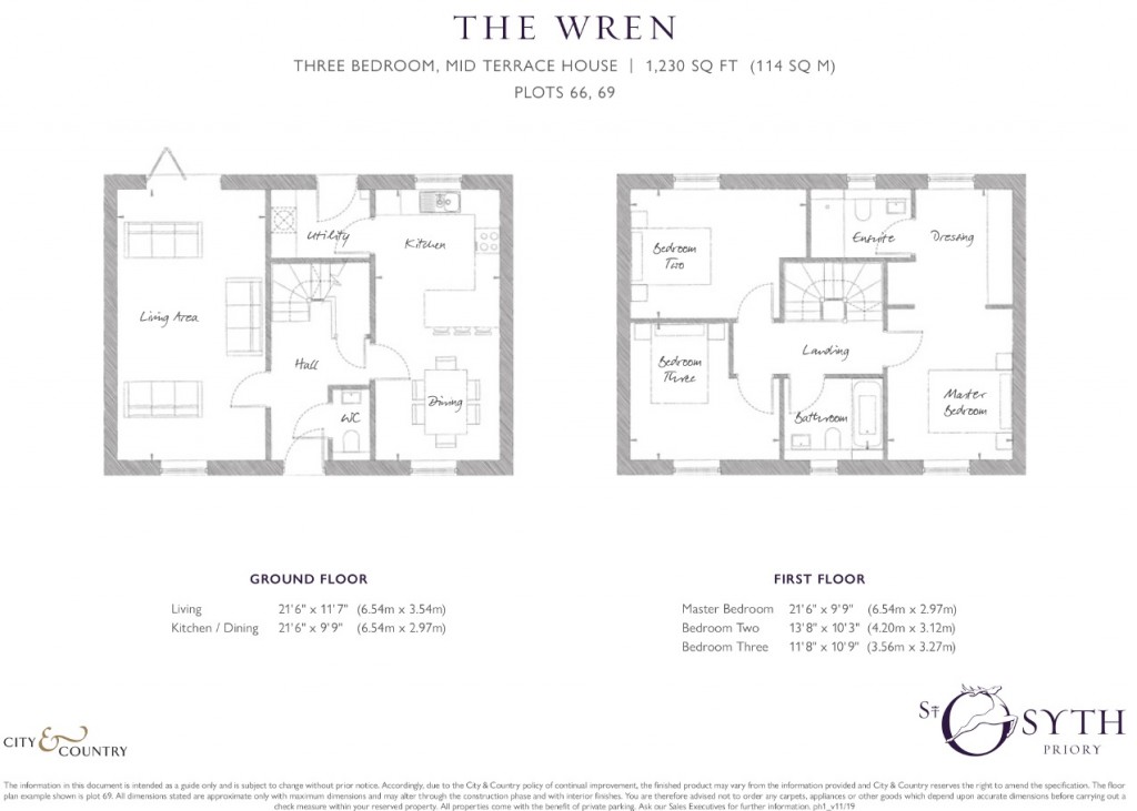 Floorplans For West Field Lane, St. Osyth, Essex