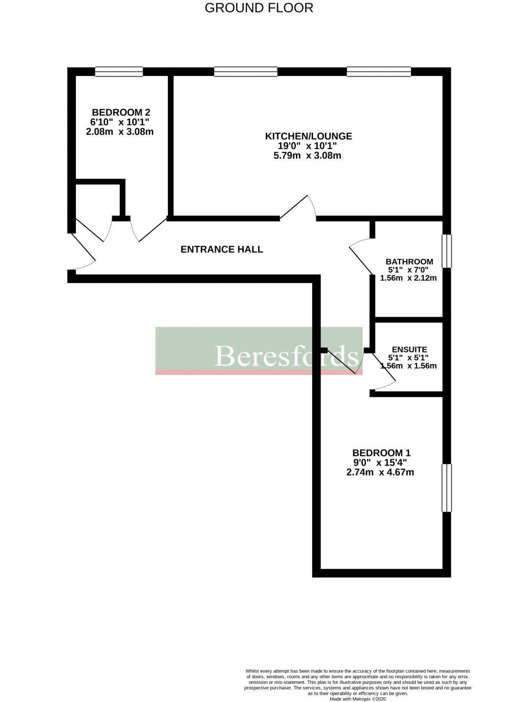 Floorplans For Shrub End Road, Colchester, Essex