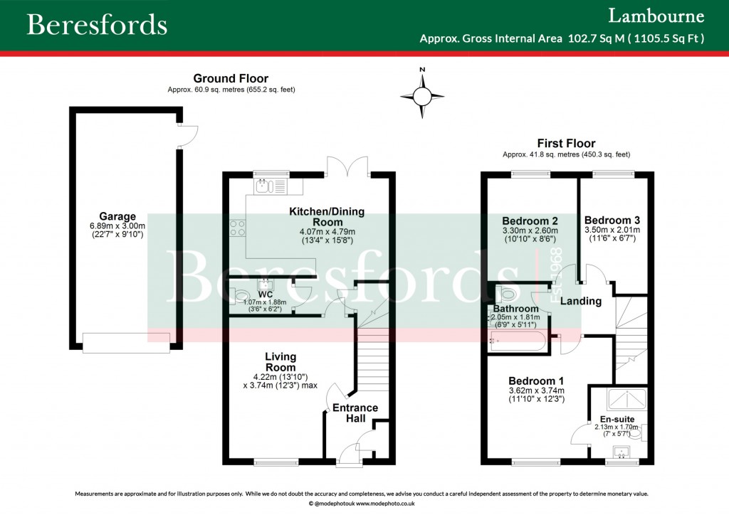 Floorplans For Alresford, Colchester, Essex