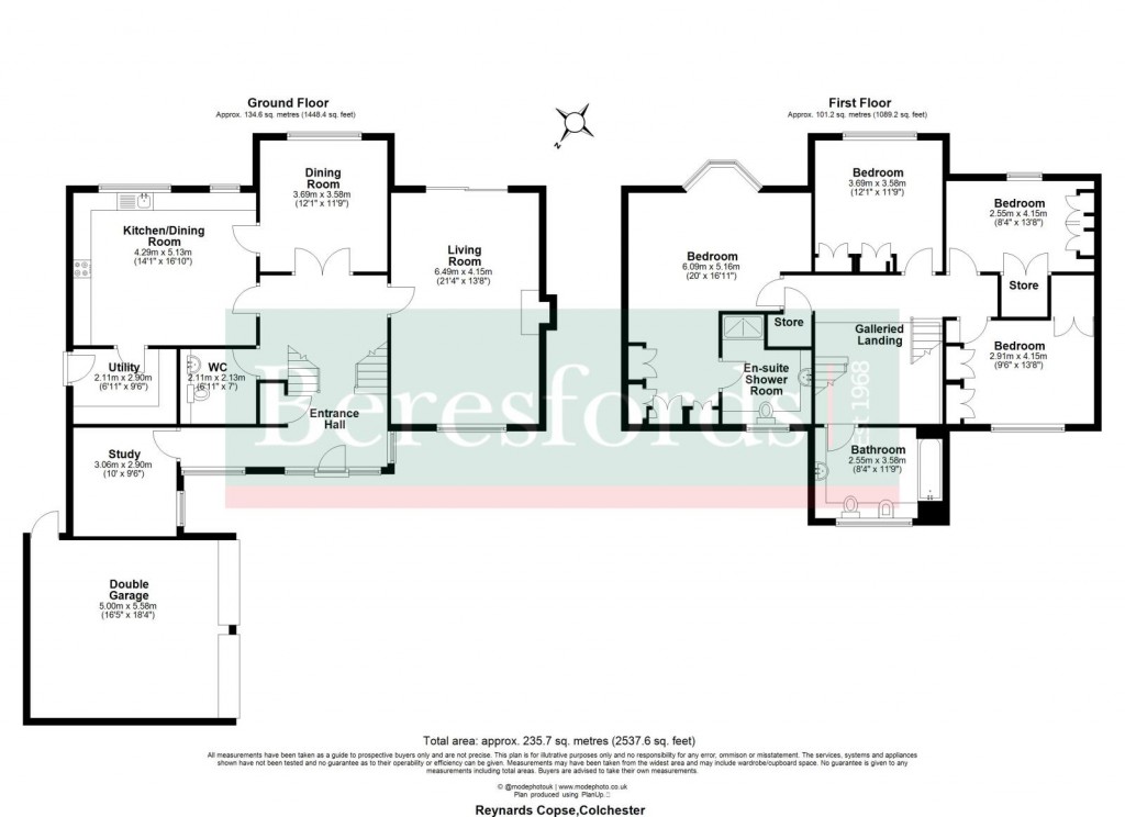 Floorplans For Colchester, Essex