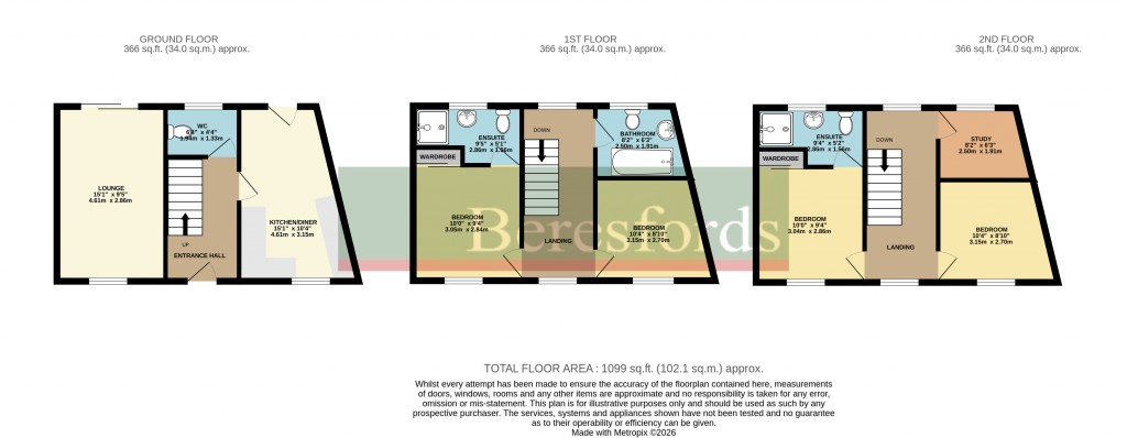 Floorplans For Colchester, Essex