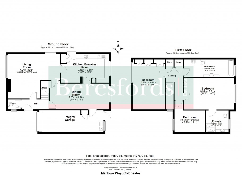 Floorplans For Colchester, Essex