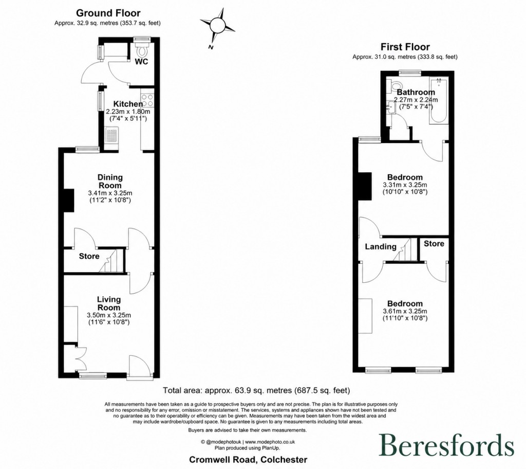 Floorplans For Colchester, Essex