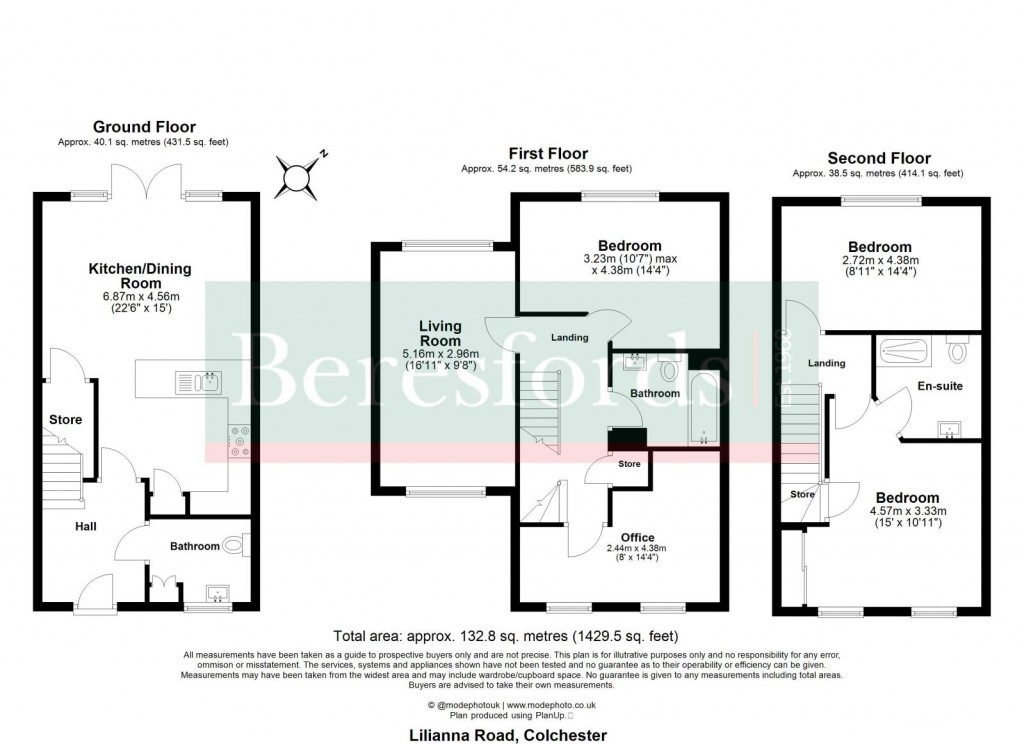 Floorplans For Colchester, Essex