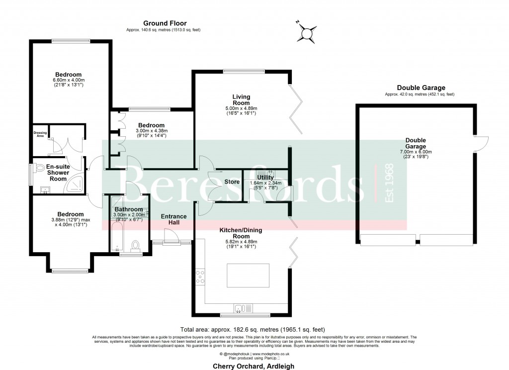 Floorplans For Ardleigh, Colchester, Essex