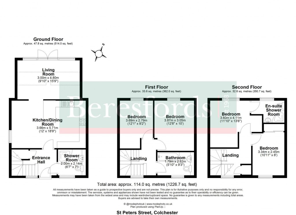Floorplans For Colchester, Essex