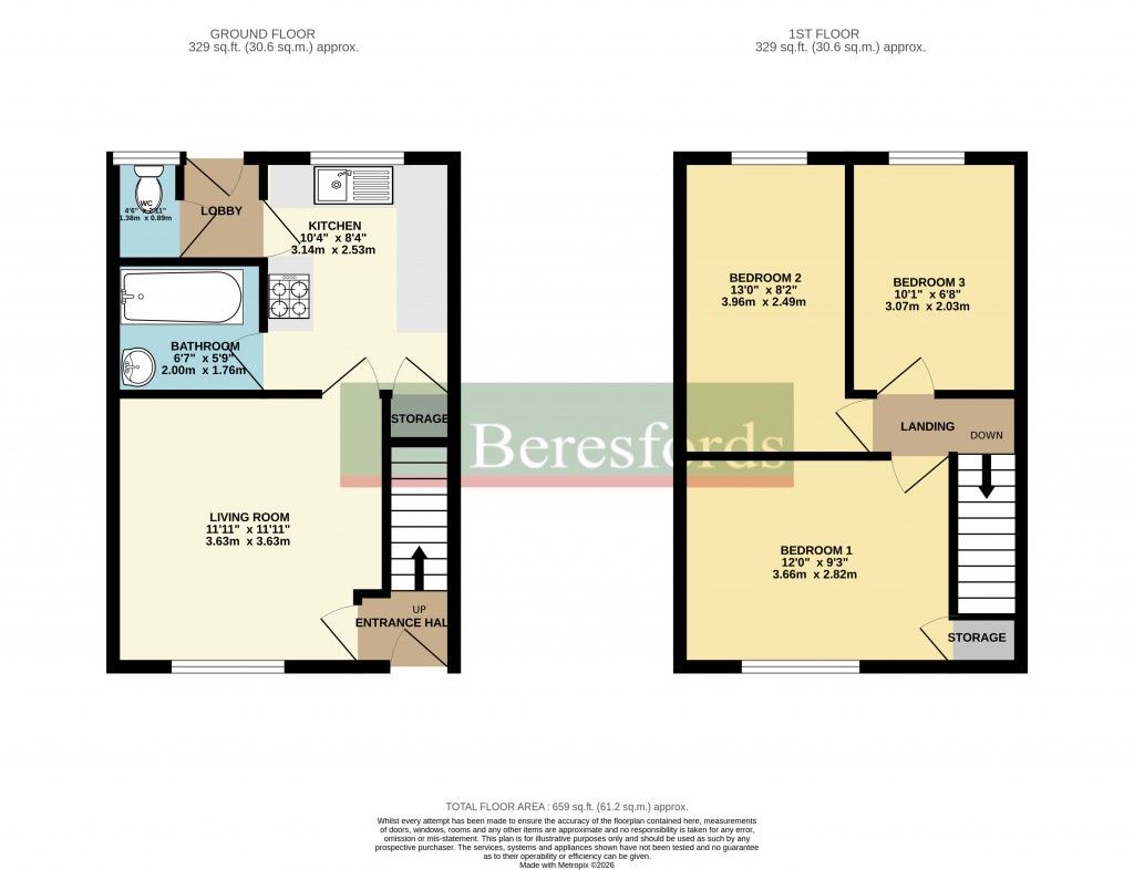 Floorplans For Colchester, Essex