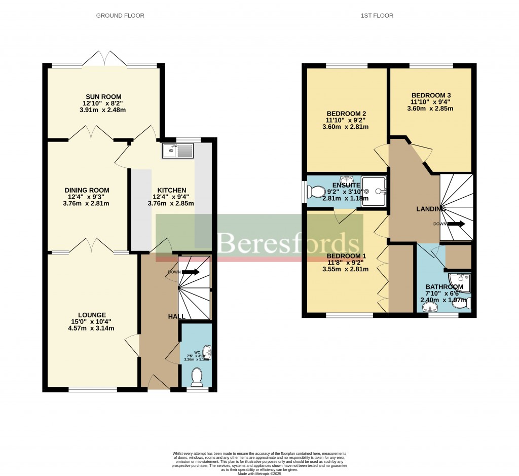 Floorplans For Rowhedge, Colchester, Essex