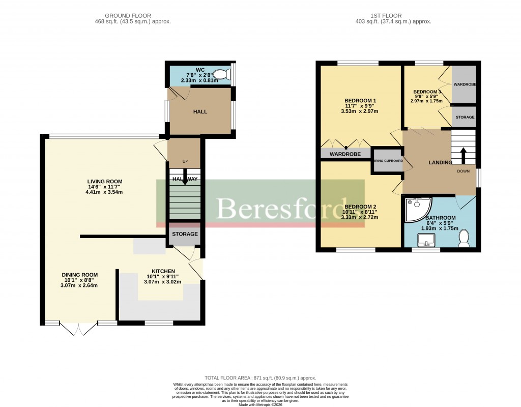 Floorplans For Marks Tey, Colchester, Essex
