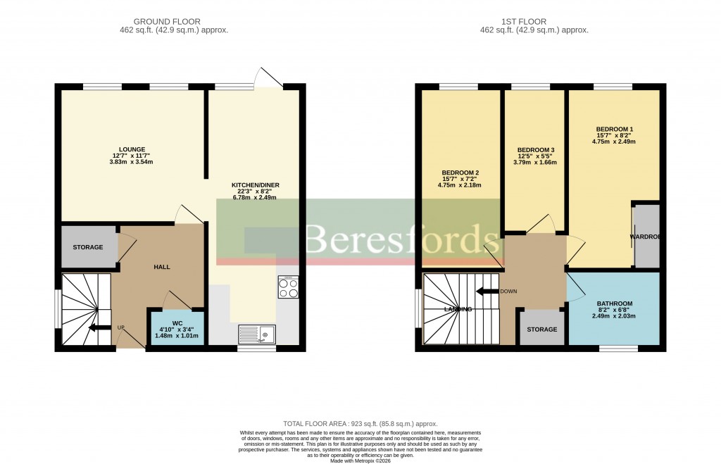 Floorplans For Colchester, Essex