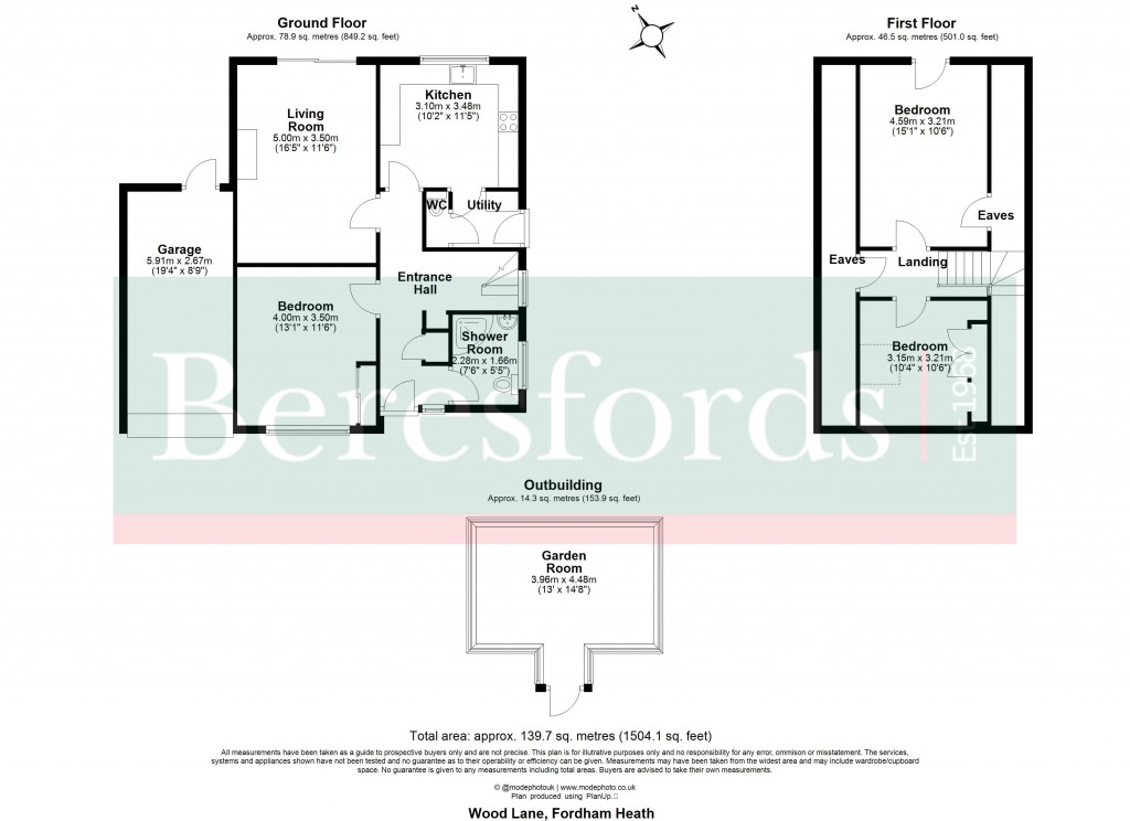 Floorplans For Fordham Heath, Colchester, Essex