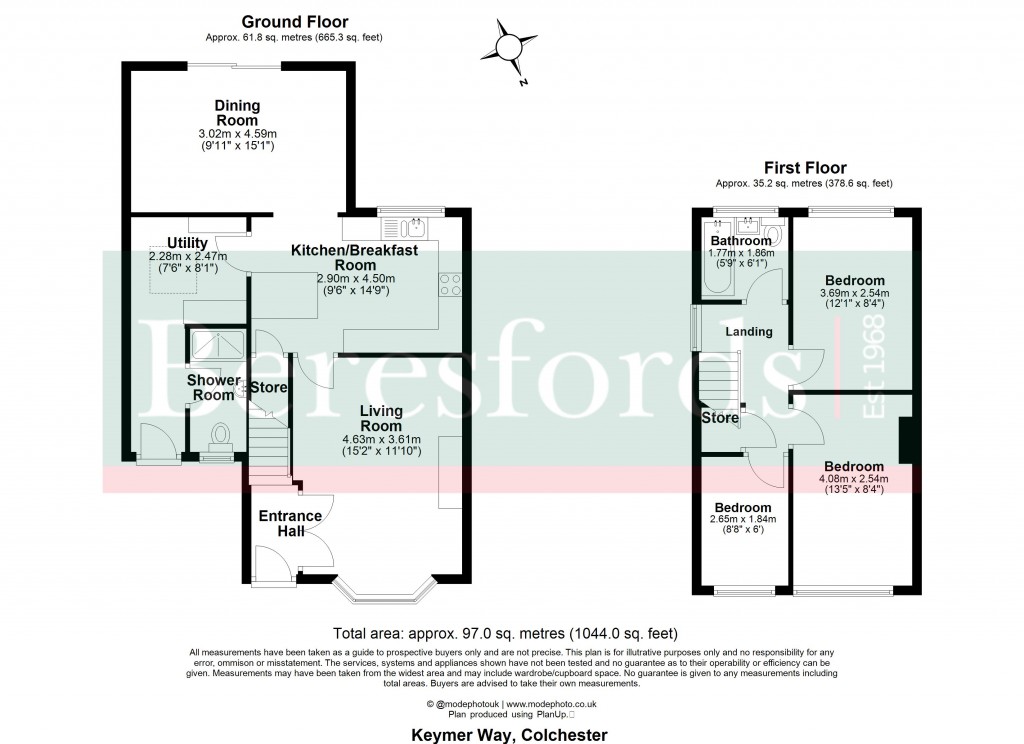 Floorplans For Colchester, Essex