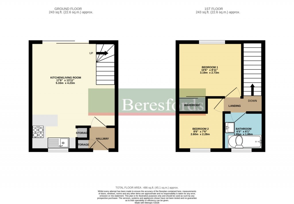 Floorplans For Alresford, Colchester, Essex