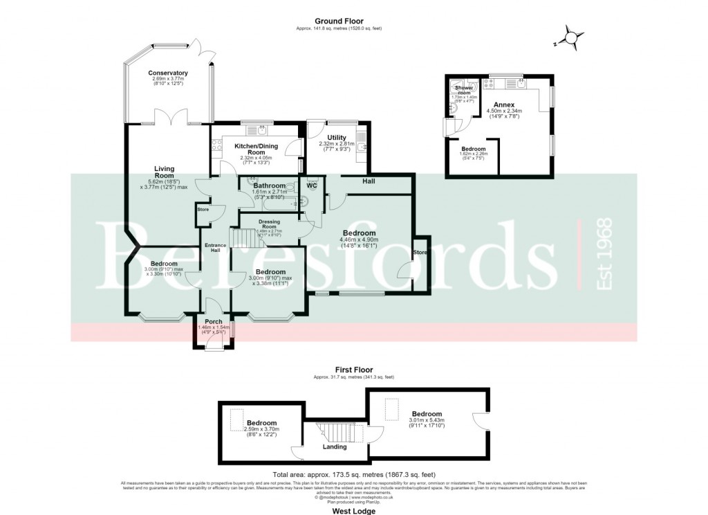 Floorplans For Blackheath, Colchester, Essex